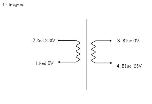19VA SY0608-1249A1 Toroidal Power Transformer