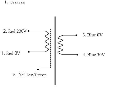 300VA??SY0610-1334A1?? R-core Power Transformer