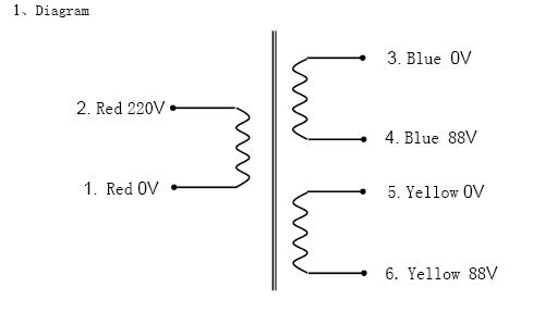 280VA??SY0611-1409A1?? R-core Power Transformer